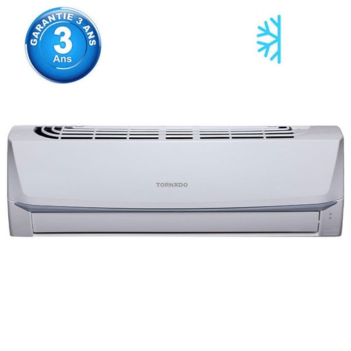 [TH-C12BEE] Climatiseur Tornado (TH-C12BEE) 12000 BTU-R32-T3- Froid- Blanc