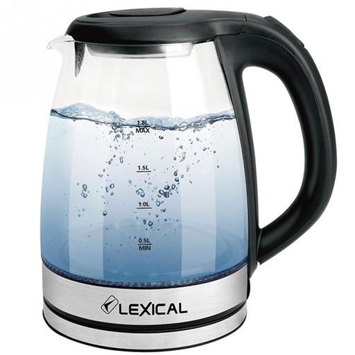 [LEK-1407] Bouilloire Électrique Lexical LEK-1407 1500W 1.8 Litres Noir