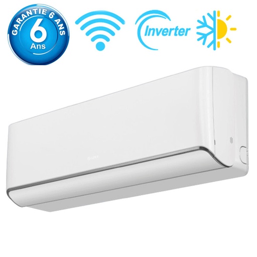 [CL12AVCXD-S3DT] Climatiseur Gree G-BOOST Inverter Smart Tropicalisé 12000 BTU Chaud Froid Blanc